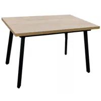 Masă de bucătărie extensibilă Mobiland LINI 120 PAL/ Stejar Sonoma