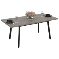 Masă de bucătărie extensibilă Mobiland LINI 138 PAL/ Retro Stone