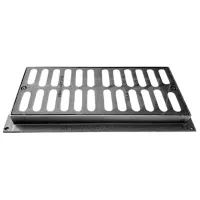 Канализационная решетка Uniplast 16034T Черный / Cталь