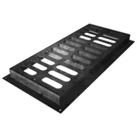 Grătar de canalizare Uniplast 16034T Black / Oțel photo 3