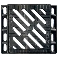 Канализационная решетка Uniplast 16035T Черный / Композитный