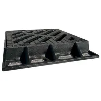 Grătar de canalizare Uniplast 16035T Black / Compozit photo 2