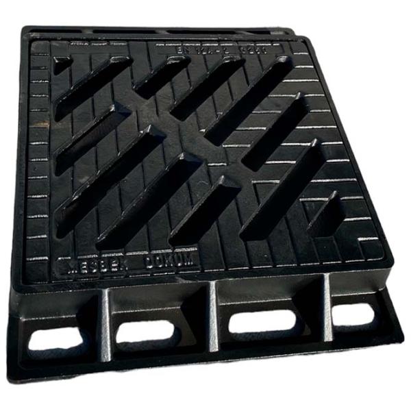 Grătar de canalizare Uniplast 16035T Black / Compozit photo 3