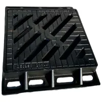 Grătar de canalizare Uniplast 16035T Black / Compozit photo 3