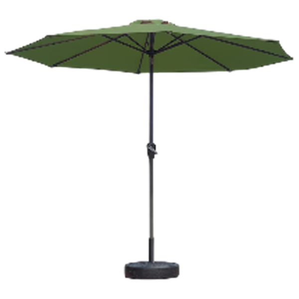 Зонт садовый Waltz Murcia Черный Зеленый photo 1 Зонт садовый Waltz Murcia Черный Зеленый photo 1