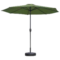 Зонт садовый Waltz Murcia Черный Зеленый