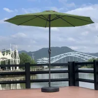 Umbrelă de grădină Waltz Murcia Black Green photo 4
