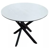 Кухонный стол раскладной Mobiland RUTA 96 ДСП/ Белый