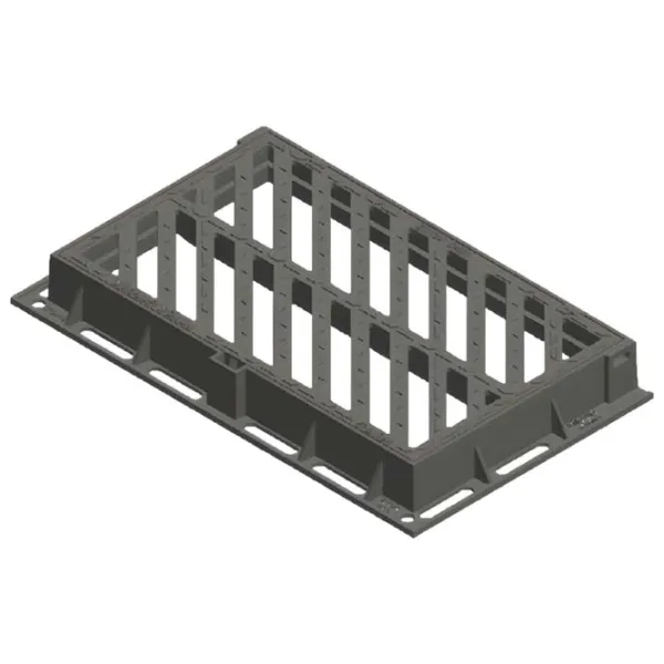 Канализационная решетка Uniplast 16036T Черный / Композитный photo 1