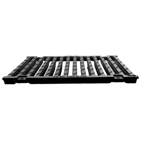 Grătar de canalizare Uniplast 16039T Black / Oțel photo 1