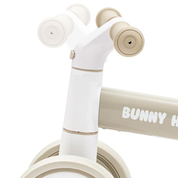 Беговел Baby Mix Bunny Hop Ultralight  Пластик / Бежевый Серый photo 5