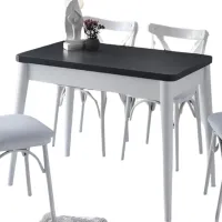 Кухонный стол раскладной Necoline DOLUNAY ДСП/ Antracit