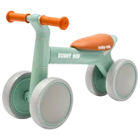 Bicicletă fără pedale Baby Mix Bunny Hop Ultralight  Plastic / Green Brown