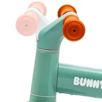 Bicicletă fără pedale Baby Mix Bunny Hop Ultralight Plastic / Green Brown photo 6
