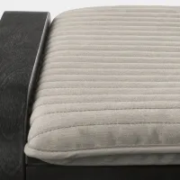 Пуф Ikea Poang Black Brown / Ткань photo 2