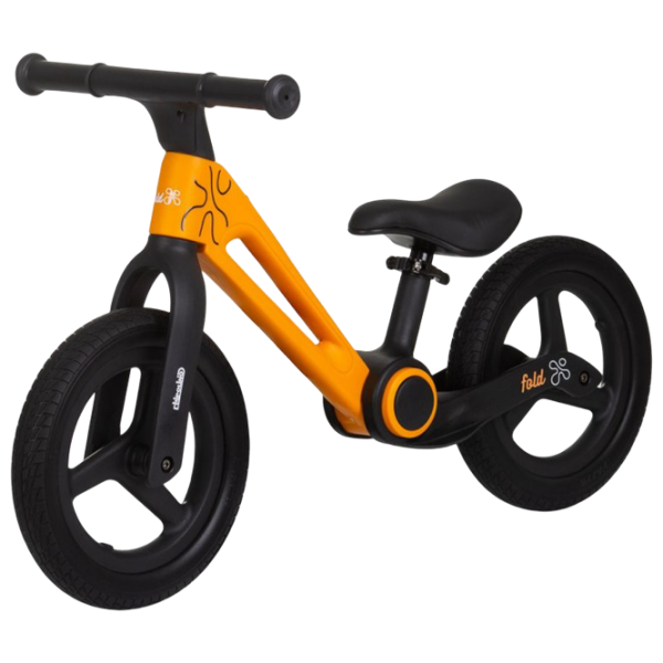 Bicicletă fără pedale Chipolino Fold X  Metal / Orange Black photo 1 Bicicletă fără pedale Chipolino Fold X  Metal / Orange Black photo 1
