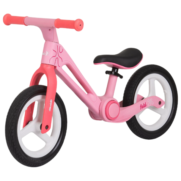 Bicicletă fără pedale Chipolino Fold X  Metal / Pink Black photo 1 Bicicletă fără pedale Chipolino Fold X  Metal / Pink Black photo 1