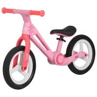 Bicicletă fără pedale Chipolino Fold X  Metal / Pink Black