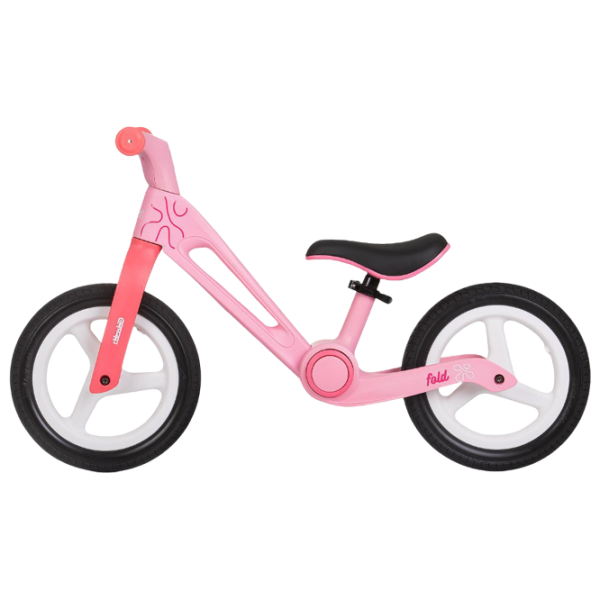 Bicicletă fără pedale Chipolino Fold X  Metal / Pink Black photo 2 Bicicletă fără pedale Chipolino Fold X  Metal / Pink Black photo 2