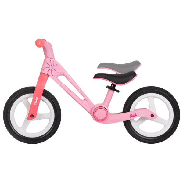 Bicicletă fără pedale Chipolino Fold X  Metal / Pink Black photo 3 Bicicletă fără pedale Chipolino Fold X  Metal / Pink Black photo 3