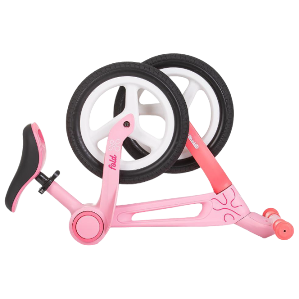 Bicicletă fără pedale Chipolino Fold X  Metal / Pink Black photo 4 Bicicletă fără pedale Chipolino Fold X  Metal / Pink Black photo 4