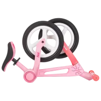 Bicicletă fără pedale Chipolino Fold X Metal / Pink Black photo 4