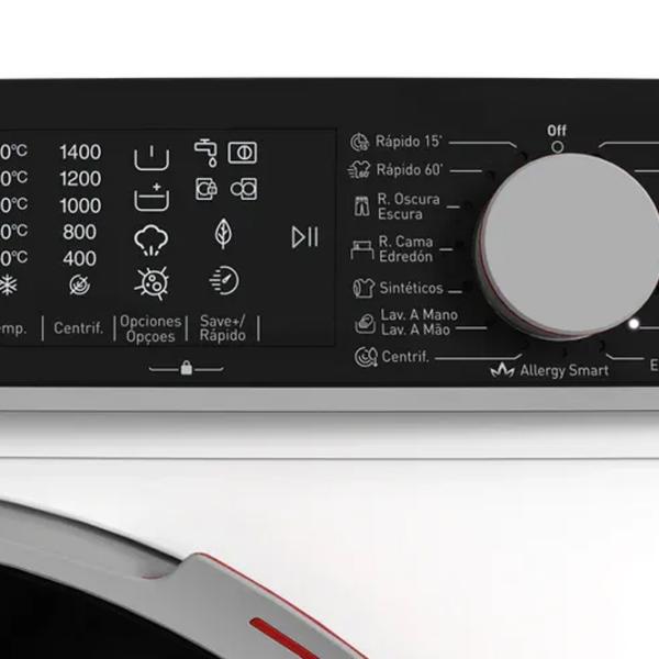 Mașină de spălat SHARP ES-NFL814CWNA-EE 8 kg / 1400 rpm / White photo 4