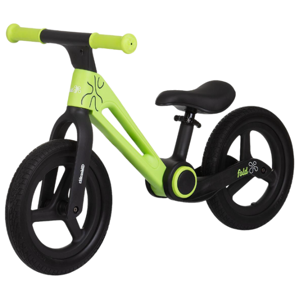 Bicicletă fără pedale Chipolino Fold X  Metal / Green Black photo 1 Bicicletă fără pedale Chipolino Fold X  Metal / Green Black photo 1