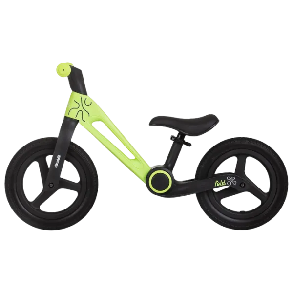 Bicicletă fără pedale Chipolino Fold X  Metal / Green Black photo 2 Bicicletă fără pedale Chipolino Fold X  Metal / Green Black photo 2