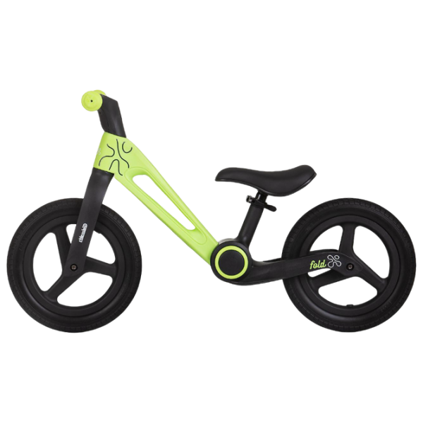 Bicicletă fără pedale Chipolino Fold X  Metal / Green Black photo 2 Bicicletă fără pedale Chipolino Fold X  Metal / Green Black photo 2