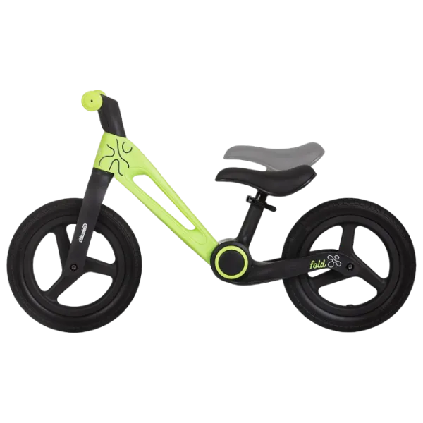 Bicicletă fără pedale Chipolino Fold X  Metal / Green Black photo 3 Bicicletă fără pedale Chipolino Fold X  Metal / Green Black photo 3