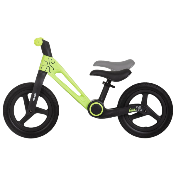 Bicicletă fără pedale Chipolino Fold X  Metal / Green Black photo 3 Bicicletă fără pedale Chipolino Fold X  Metal / Green Black photo 3