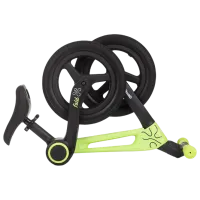 Bicicletă fără pedale Chipolino Fold X Metal / Green Black photo 4