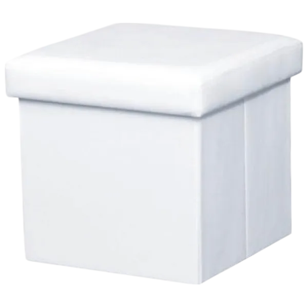Fotoliu moale Mobhaus Tela New White / Piele eco  photo 1