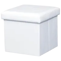 Пуф Mobhaus Tela New Белый / Искусственная кожа 