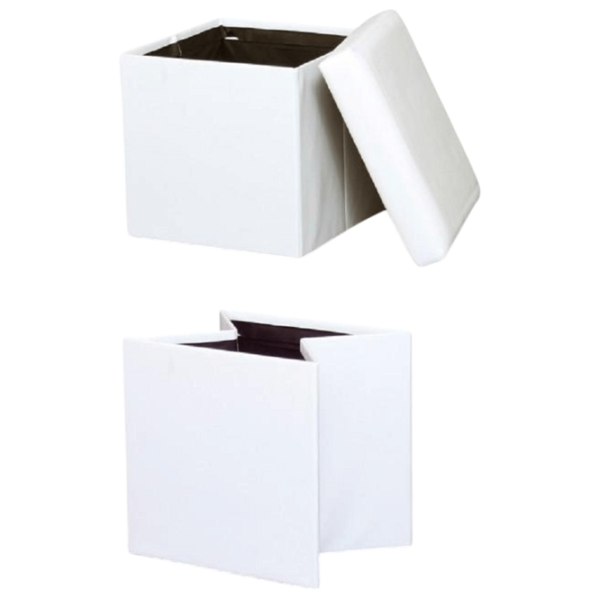 Fotoliu moale Mobhaus Tela New White / Piele eco  photo 2
