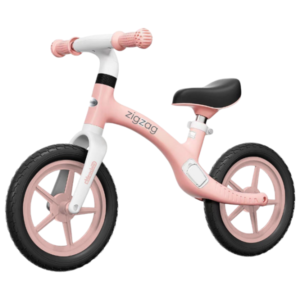 Bicicletă fără pedale Chipolino Zig Zag 12"  Metal / Pink White photo 1 Bicicletă fără pedale Chipolino Zig Zag 12"  Metal / Pink White photo 1