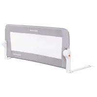 Barieră pentru pătuț KikkaBoo I am Safe Grey / Poliester