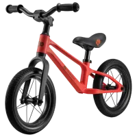 Bicicletă fără pedale KinderKraft Eter Polimer / Red Black photo 3