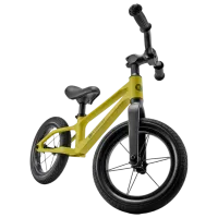Bicicletă fără pedale KinderKraft Eter Polimer / Lime Black photo 2