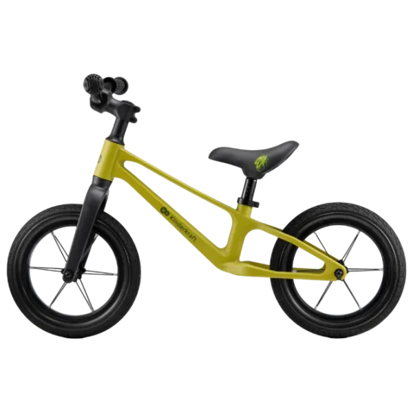 Bicicletă fără pedale KinderKraft Eter  Polimer / Lime Black photo 3 Bicicletă fără pedale KinderKraft Eter  Polimer / Lime Black photo 3