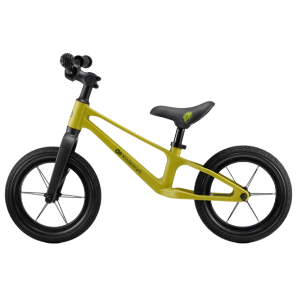 Bicicletă fără pedale KinderKraft Eter  Polimer / Lime Black photo 3 Bicicletă fără pedale KinderKraft Eter  Polimer / Lime Black photo 3