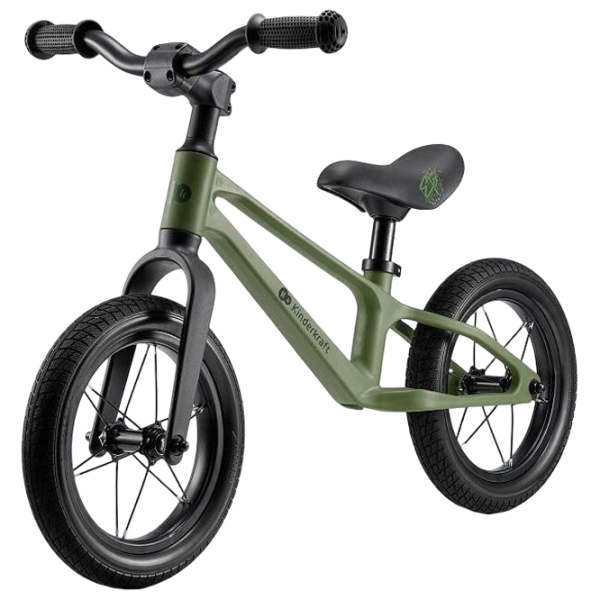 Bicicletă fără pedale KinderKraft Eter  Polimer / Green Black photo 1 Bicicletă fără pedale KinderKraft Eter  Polimer / Green Black photo 1