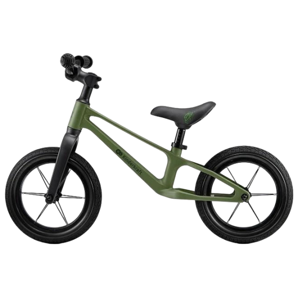 Bicicletă fără pedale KinderKraft Eter  Polimer / Green Black photo 2 Bicicletă fără pedale KinderKraft Eter  Polimer / Green Black photo 2
