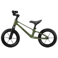 Bicicletă fără pedale KinderKraft Eter Polimer / Green Black photo 2