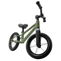 Bicicletă fără pedale KinderKraft Eter Polimer / Green Black photo 4