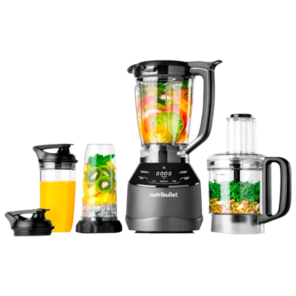 Стационарный блендер Nutribullet NBF580B 1500 Вт / Серый photo 2