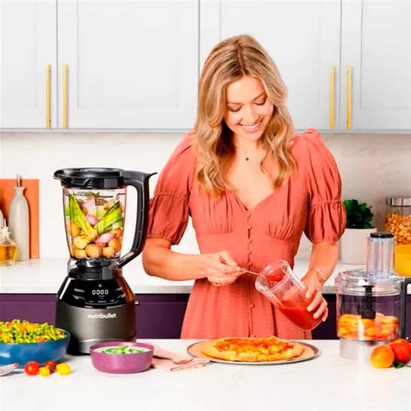 Стационарный блендер Nutribullet NBF580B 1500 Вт / Серый photo 6