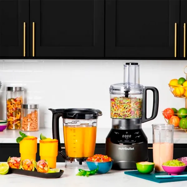 Стационарный блендер Nutribullet NBF580B 1500 Вт / Серый photo 7