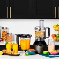 Стационарный блендер Nutribullet NBF580B 1500 Вт / Серый photo 7